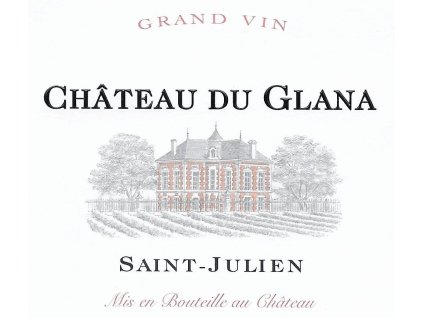 Château Du Glana - kompletní nabídka (Balení 12 lahví v dřevěné bedýnce, Lahev 0,75 l, Ročník 2017)