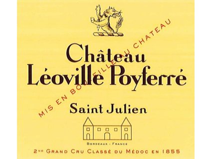 Château Léoville Poyferre - kompletní nabídka (Balení 1 lahev samostatně, Lahev 0,75 l, Ročník 2005)