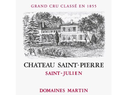 Château Saint Pierre (St-Julien) - kompletní nabídka (Balení 6 lahví v dřevěné bedýnce, Lahev 0,75 l, Ročník 2022)