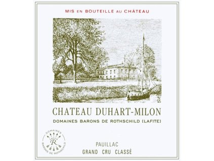 Château Duhart Milon - kompletní nabídka (Balení 6 lahví v dřevěné bedýnce, Lahev 0,75 l, Ročník 2022)