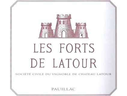 Les Forts de Latour - kompletní nabídka (Balení 1 lahev samostatně, Lahev 0,375 l - demi, Ročník 2000)