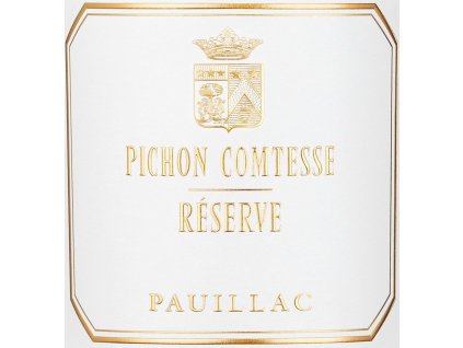 Reserve Pichon Comtesse - kompletní nabídka (Balení 6 lahví v dřevěné bedýnce, Lahev 0,75 l, Ročník 2011)