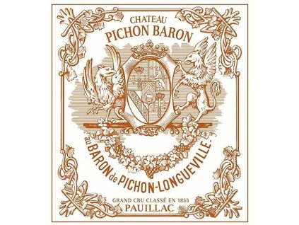Château Pichon Baron - kompletní nabídka (Balení 3 lahve v dřevěné bedýnce, Lahev 0,75 l, Ročník 2022)