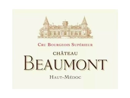 Château Beaumont - kompletní nabídka (Balení 6 lahví v kartonu, Lahev 0,75 l, Ročník 2022)