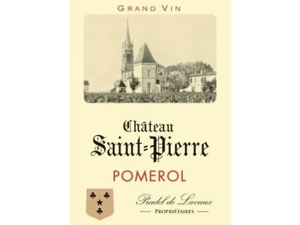 Château Saint-Pierre (Pomerol) - kompletní nabídka (Balení 3 lahve v dřevěné bedýnce, Lahev 0,75 l, Ročník 2022)