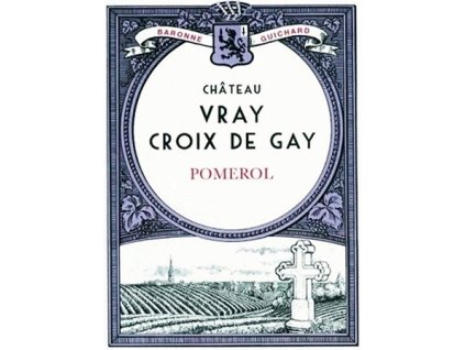 Château Vray Croix de Gay - kompletní nabídka (Balení 6 lahví v dřevěné bedýnce, Lahev 0,75 l, Ročník 2021)
