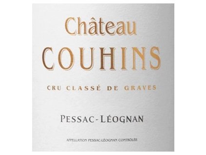 Château Couhins - kompletní nabídka (Balení 6 lahví v kartonu, Lahev 0,75 l, Ročník 2022)