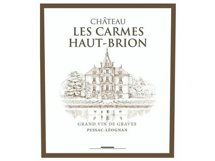 Château Les Carmes Haut-Brion - kompletní nabídka (Balení 1 lahev samostatně, Lahev 0,75 l, Ročník 2014)