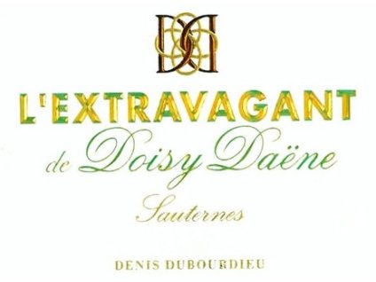 Extravagant du Chateau Doisy Daene - kompletní nabídka (Balení 1 lahev v dřevěné bedýnce, Lahev 0,375 l - demi, Ročník 2006)