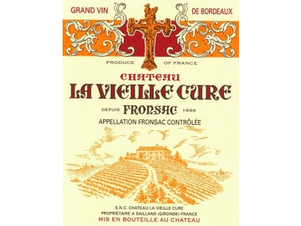 Château Vieille Cure - kompletní nabídka (Balení 6 lahví v kartonu, Lahev 0,75 l, Ročník 2020)