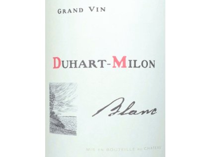 Le Blanc de Duhart-Milon - kompletní nabídka (Balení 1 lahev samostatně, Lahev 0,75 l, Ročník 2021)