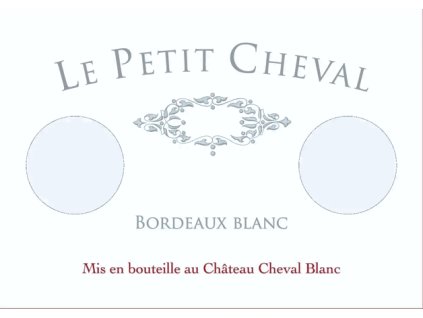 Le Petit Cheval Blanc - kompletní nabídka (Balení 3 lahve v dřevěné bedýnce, Lahev 0,75 l, Ročník 2022)