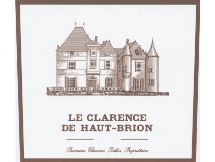 Le Clarence de Haut-Brion - kompletní nabídka (Balení 1 lahev samostatně, Lahev 0,75 l, Ročník 2008)