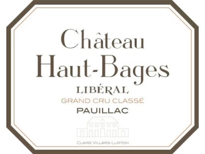 Château Haut-Bages Liberal - kompletní nabídka (Balení 1 lahev samostatně, Lahev 0,75 l, Ročník 2017)