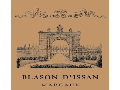 Blason d'Issan - 2. víno z Château d'Issan (Balení 6 lahví v dřevěné bedýnce, Lahev 0,75 l, Ročník 2020)
