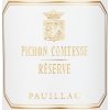 Reserve Pichon Comtesse - kompletní nabídka (Balení 6 lahví v dřevěné bedýnce, Lahev 0,75 l, Ročník 2011)