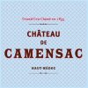 Château de Camensac - kompletní nabídka (Balení 6 lahví v dřevěné bedýnce, Lahev 0,75 l, Ročník 2018)