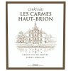 Château Les Carmes Haut-Brion - kompletní nabídka (Balení 1 lahev samostatně, Lahev 0,75 l, Ročník 2014)
