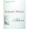 Le Blanc de Duhart-Milon - kompletní nabídka (Balení 6 lahví v kartonu, Lahev 0,75 l, Ročník 2023)