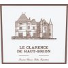 Le Clarence de Haut-Brion - kompletní nabídka (Balení 1 lahev samostatně, Lahev 0,75 l, Ročník 2008)