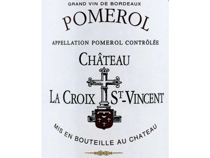 CROIX SAINT VINCENT POMEROL