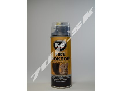 K2 Tire doktor utesňovač prepichnutých pneumatík 400 ml