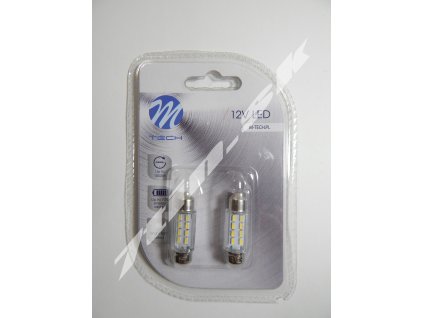 M tech Festoon, LB085W 12V 8x3014SMD duobox