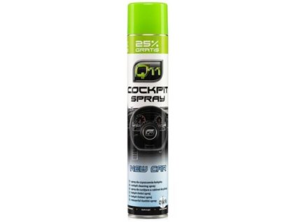 Q11 Spray do kokpitu plastikow NEW CAR matowy