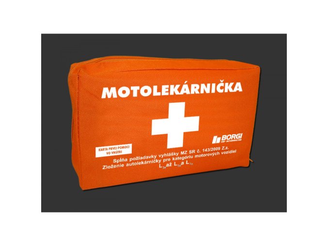 Motolekárnička textilná, 143/2009