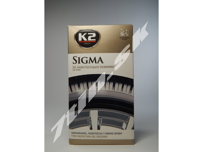 K2 Sigma ochrana pneumatík + hubka 500 ml