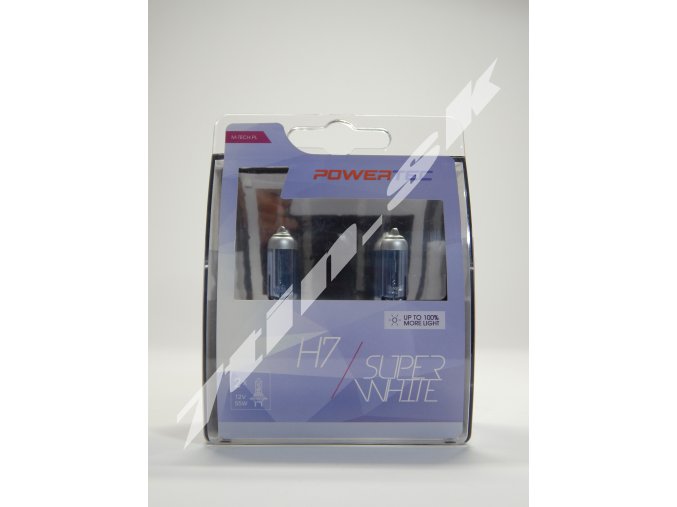 M tech Super white H7 PX26d 12V 55W duobox