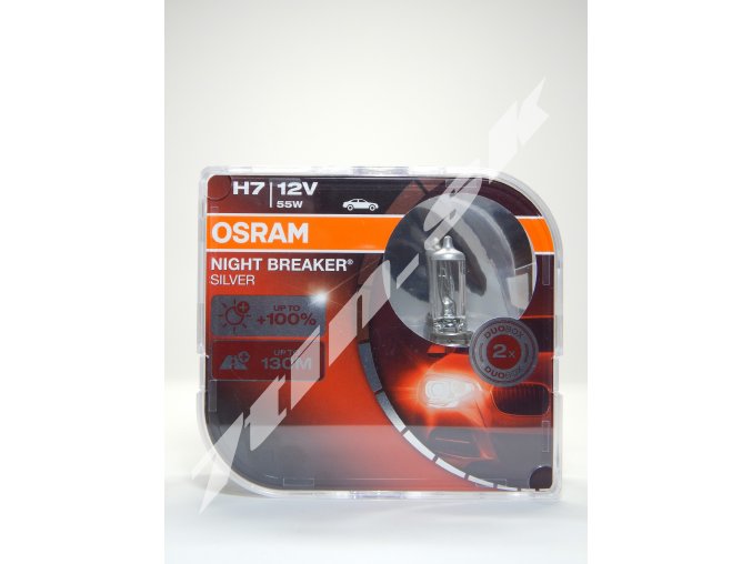 Osram Night Breaker +100 % H7 PX26d 12V 55W duobox