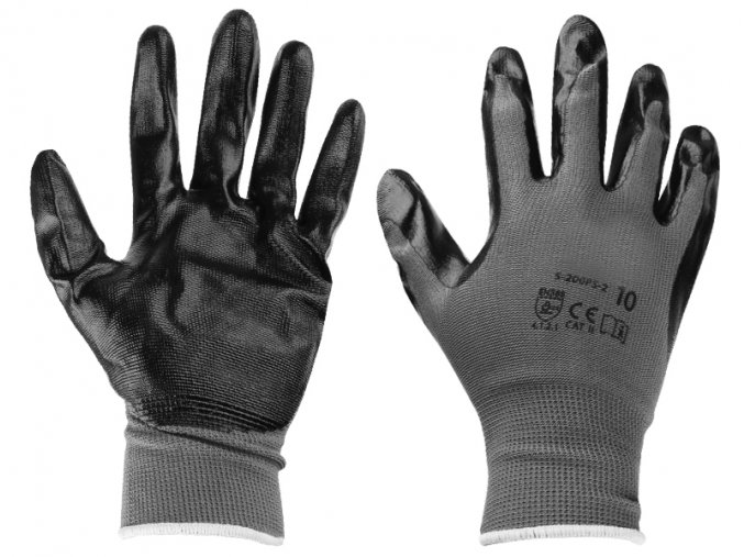 Carmotion Pracovné rukavice potiahnuté gumou (XL)