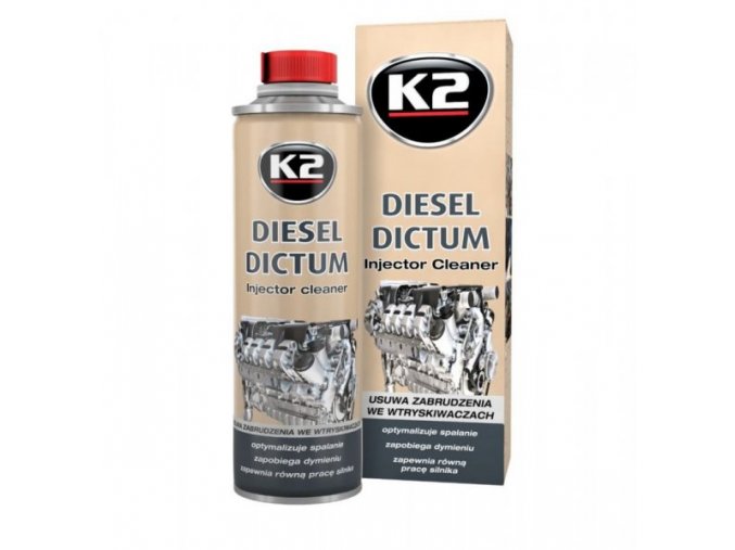 K2 Diesel Dictum Čistič vstrekovačov 500 ml