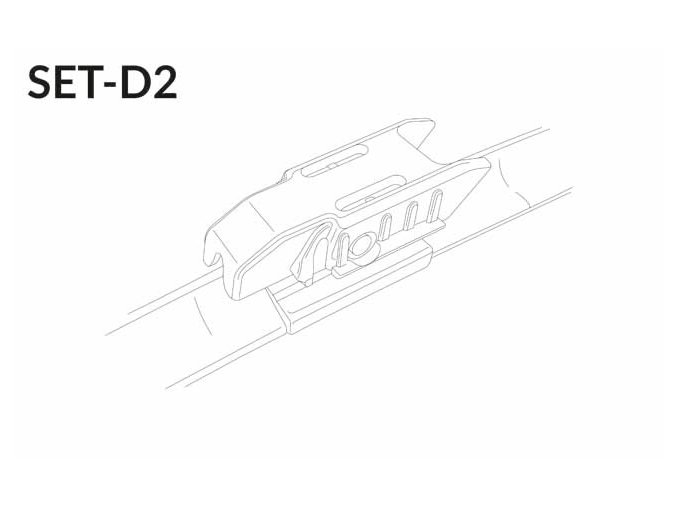 SET D2 22"/16" 550 + 400 mm sada predných stieračov