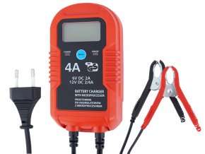 Autonabíjačka s mikroprocesorom 6V (2A)/12V (2/4A)