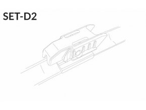 SET D2 26"/14" 650 + 350 mm sada predných stieračov