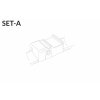 SET A 23"/18" 580 + 450 mm sada predných stieračov