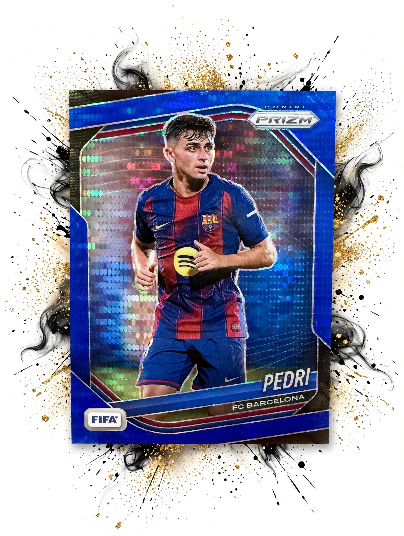 Pedri Panini Prizm FIFA Soccer 2025/26 26/65 – přední strana