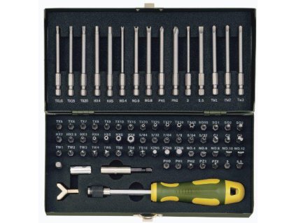 PROXXON 23107 speciální sada bitů 75-dílná