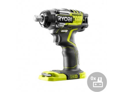 Ryobi R18IW7-0 Aku bezuhlíkový rázový utahovák ONE+ 270 Nm