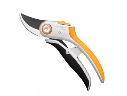 Fiskars P751 Dvoučepelové zahradní nůžky PowerLever kovové Plus 1057172