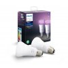 Philips HUE White and Color Ambience, žárovka 9W E27 set 2ks