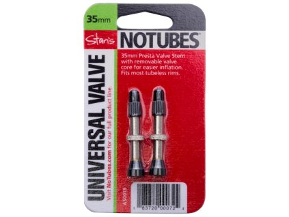 vyr 202AS0018 35mm Valve Stem Pair packaged