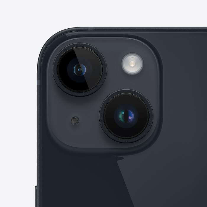 Zadná kamera, iPhone 14, čierny, 256 GB