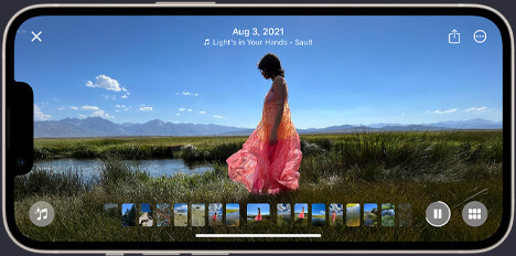 Spomienky - Apple iPhone 13, modrý