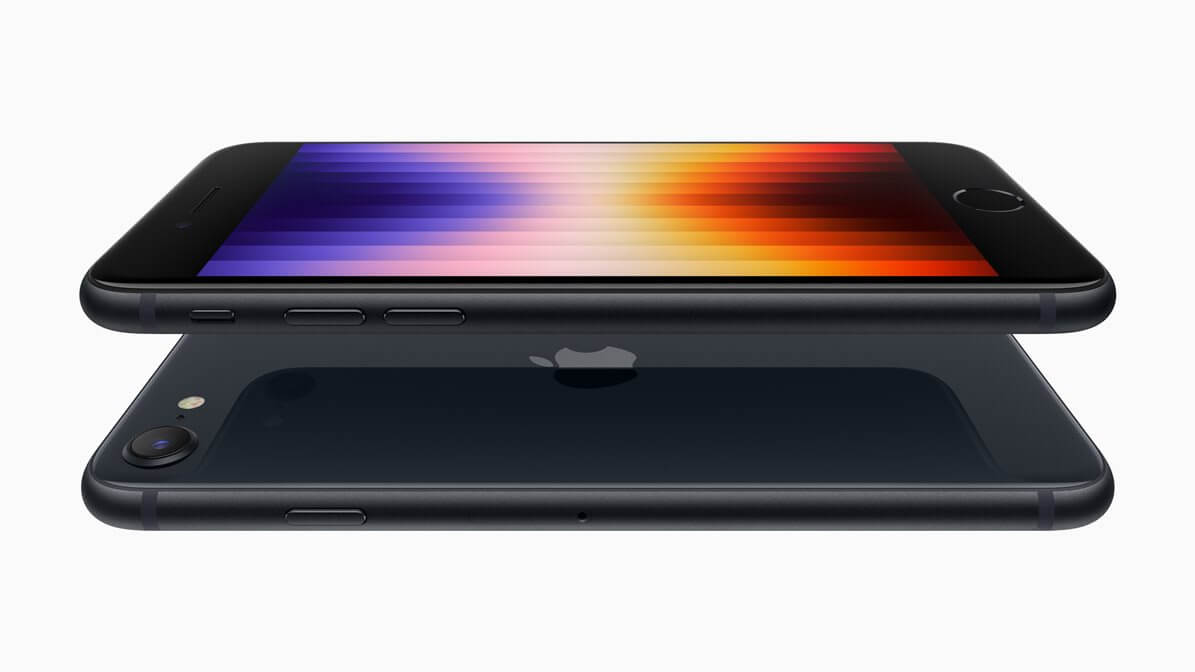 Apple iPhone SE 2022 | 128 GB | Polnočná čierna - Midnight Black