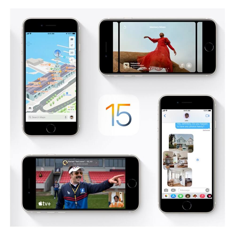 iOS 15 - Apple iPhone SE 2022