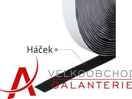 SUCHÝ ZIP 20 mm SAMOL.HÁČKY