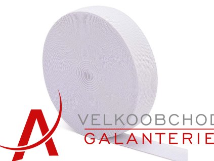 PRUŽENKA 5 cm bílá 25 m